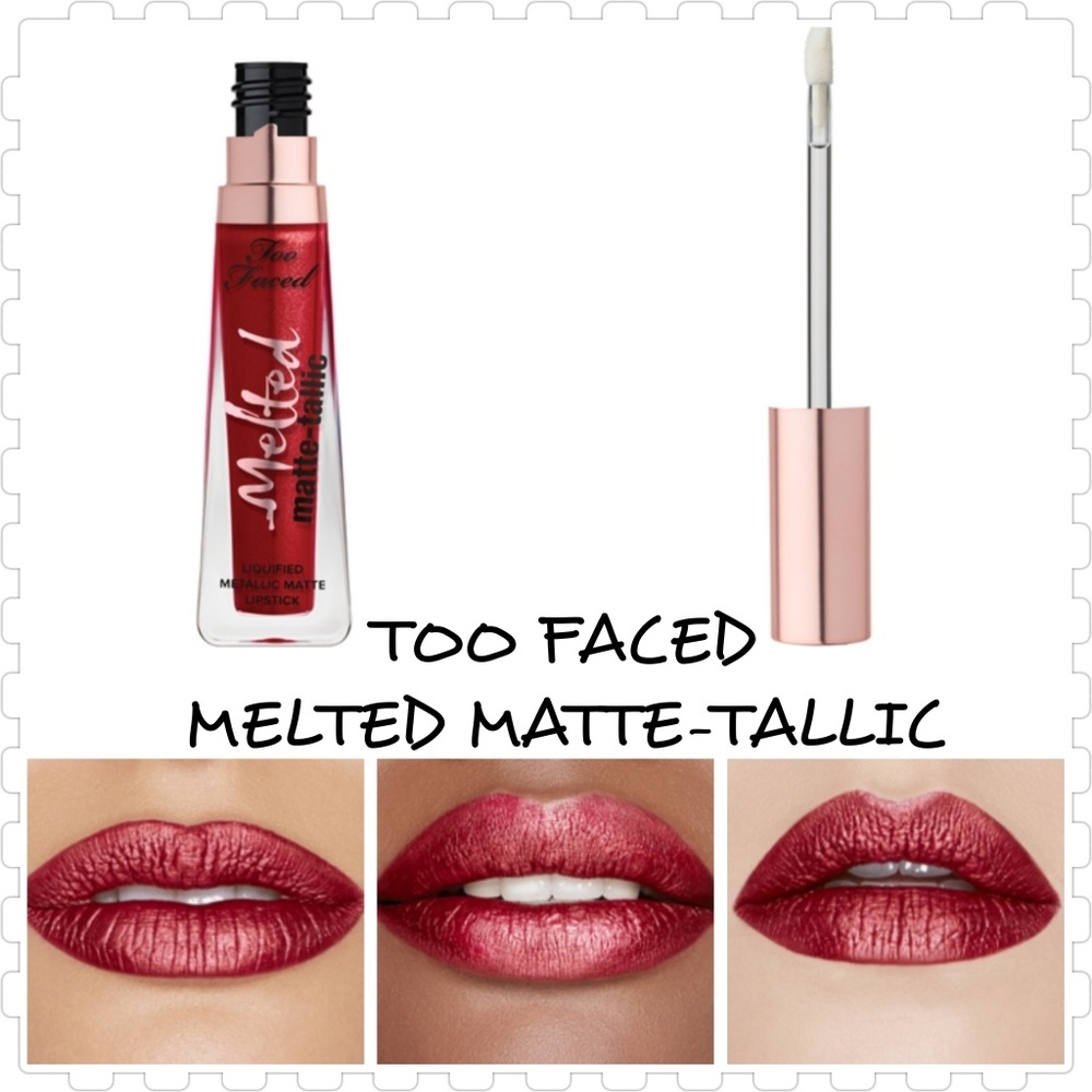 💄TOO Faced Liquified Metallic Matte Lipstick💄